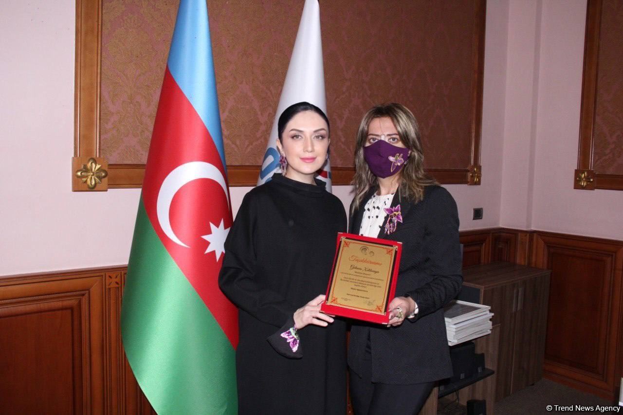 Организация из Нидерландов отметила деятелей культуры Азербайджана за вклад в поддержку диаспорской  деятельности (ФОТО)
