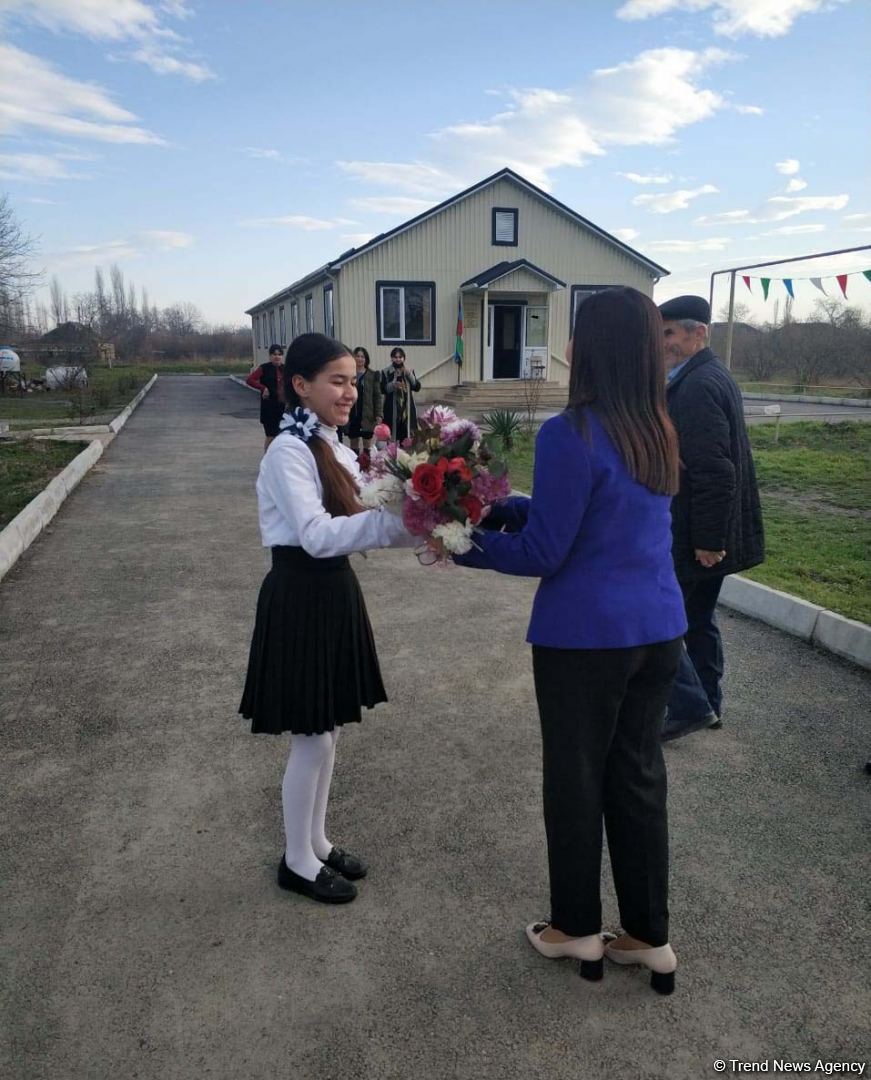 Депутат Севиль Микаилова провела в Хачмазе очередную встречу с избирателями (ФОТО)