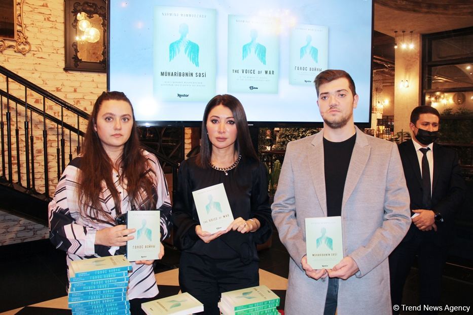 В Баку представлена книга "Голос войны" Нармины Мамедзаде -  необычный и очень трогательный проект о шехидах (ФОТО/ВИДЕО)