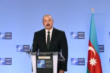 President Ilham Aliyev, NATO Secretary General Jens Stoltenberg held joint press conference in Brussels (PHOTO/VIDEO)