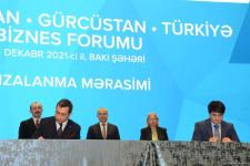 Azerbaijan, Georgia, Turkey sign memorandums, agreements in Baku (PHOTO)