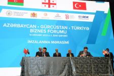 Azerbaijan, Georgia, Turkey sign memorandums, agreements in Baku (PHOTO)