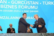 Azerbaijan, Georgia, Turkey sign memorandums, agreements in Baku (PHOTO)