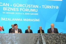 Azerbaijan, Georgia, Turkey sign memorandums, agreements in Baku (PHOTO)