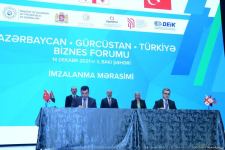 Azerbaijan, Georgia, Turkey sign memorandums, agreements in Baku (PHOTO)