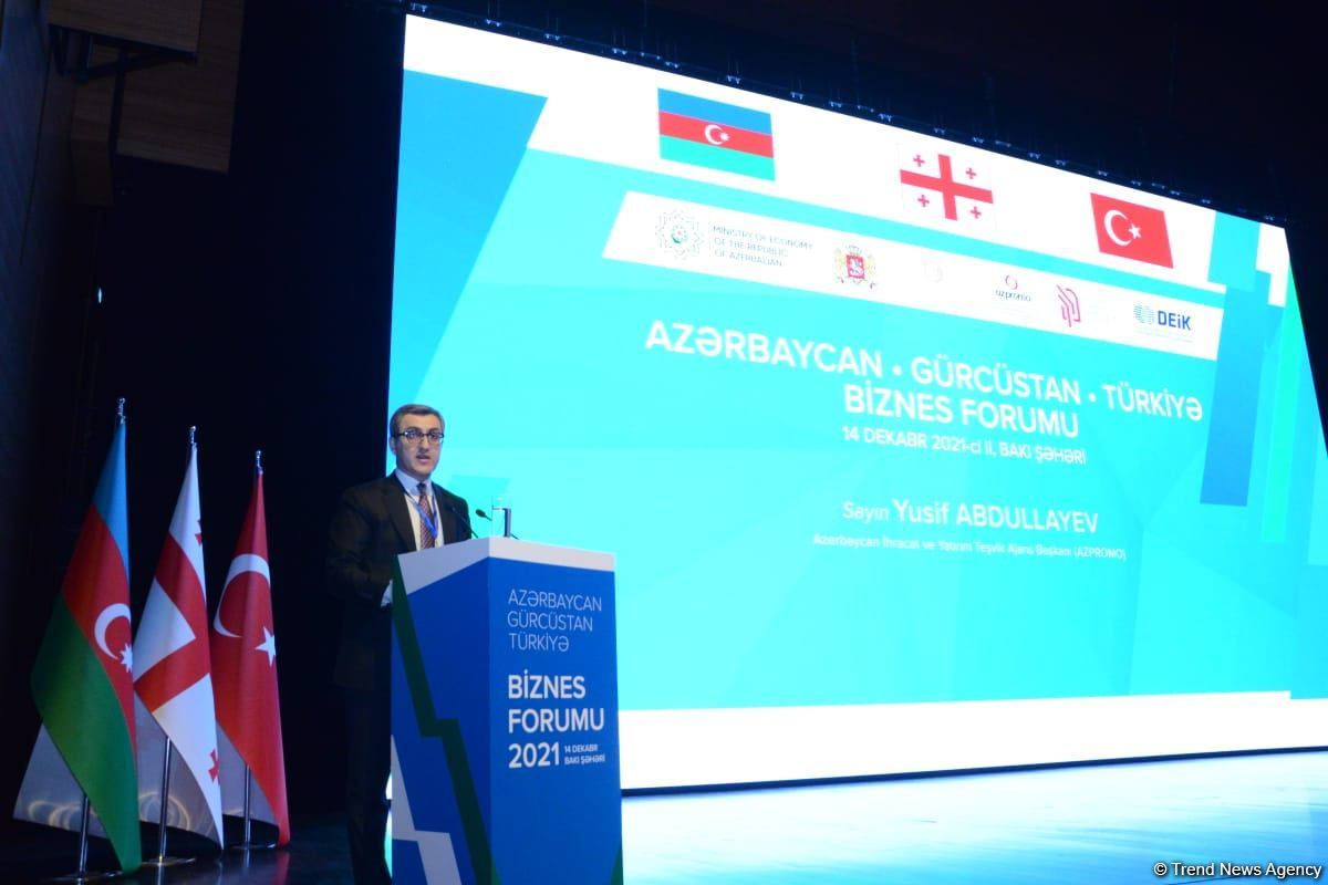 Azerbaijan-Turkey-Georgian business forum kicks off in Baku (PHOTO)