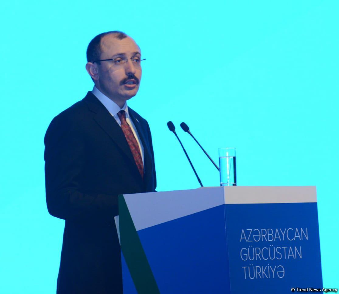 Azerbaijan-Turkey-Georgian business forum kicks off in Baku (PHOTO)