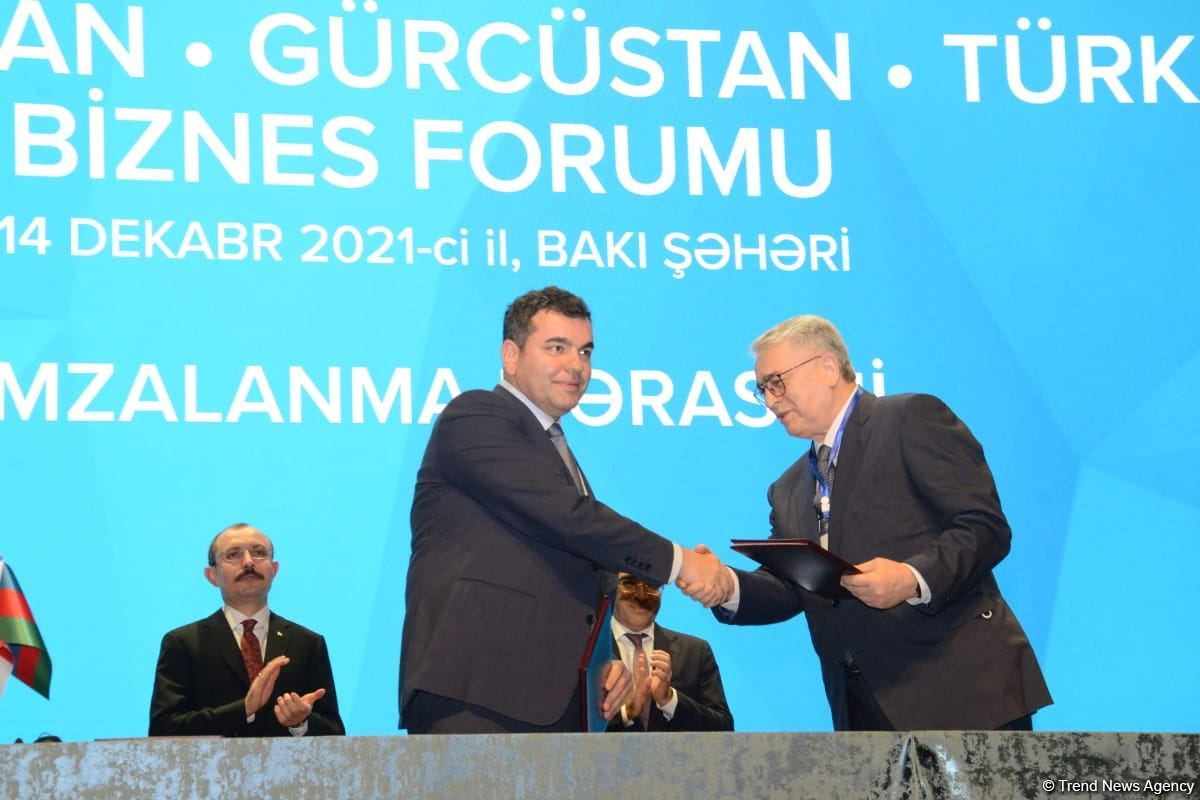 Azerbaijan, Georgia, Turkey sign memorandums, agreements in Baku (PHOTO)