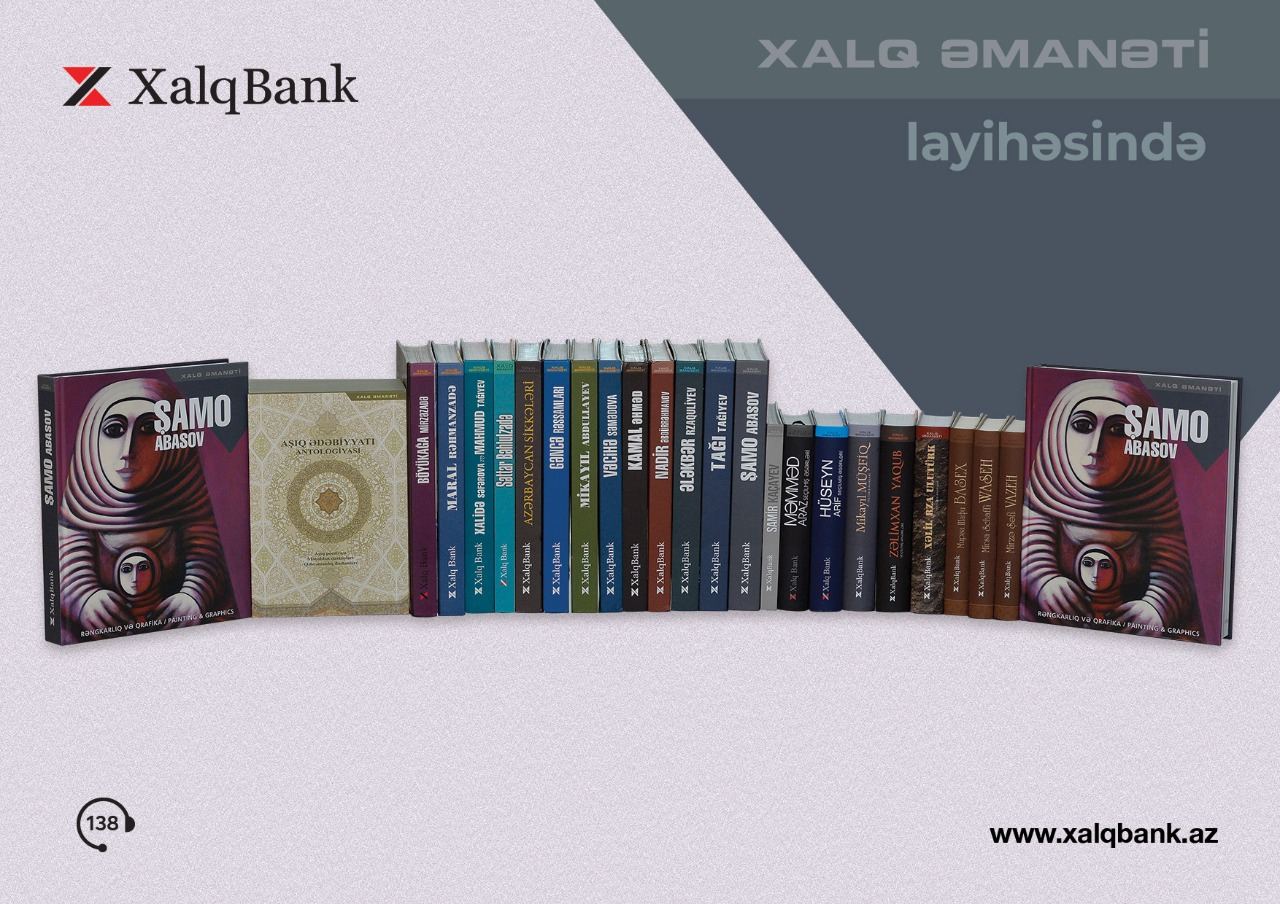 Xalq Bank провел презентацию художественного альбома и экспозицию работ видного мастера  Шамо Абасова (ФОТО)