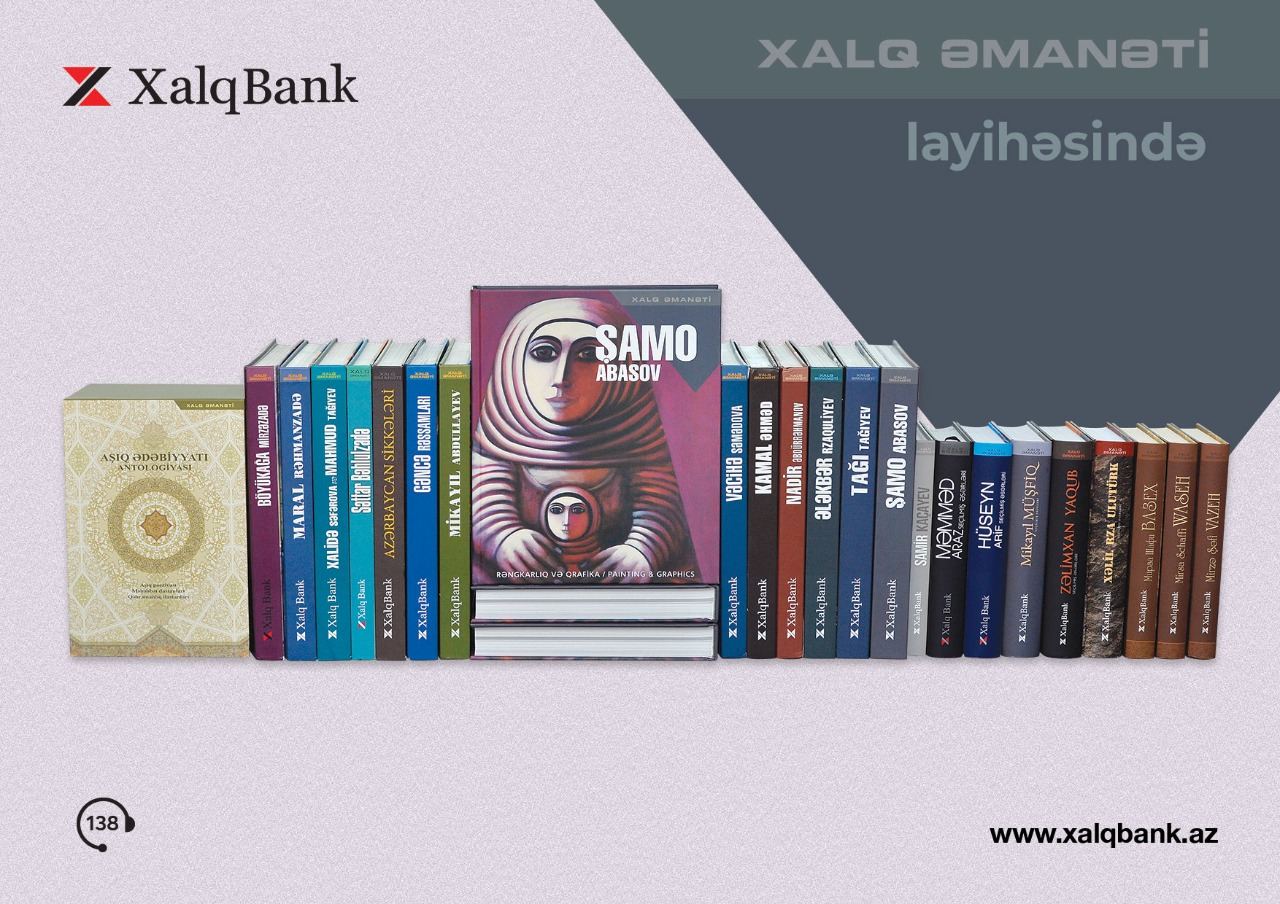 Xalq Bank провел презентацию художественного альбома и экспозицию работ видного мастера  Шамо Абасова (ФОТО)