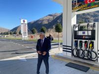 В Азербайджане открылась первая АЗС на дороге Горис-Гафан (ФОТО)