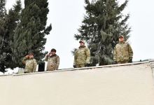 President Ilham Aliyev, First Lady Mehriban Aliyeva attend opening of military unit in Hadrut settlement (PHOTO/VIDEO)