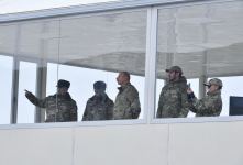 President Ilham Aliyev, First Lady Mehriban Aliyeva attend opening of military unit in Hadrut settlement (PHOTO/VIDEO)