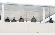 President Ilham Aliyev, First Lady Mehriban Aliyeva attend opening of military unit in Hadrut settlement (PHOTO/VIDEO)