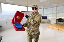President Ilham Aliyev, First Lady Mehriban Aliyeva attend opening of military unit in Hadrut settlement (PHOTO/VIDEO)