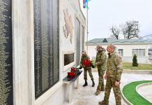President Ilham Aliyev, First Lady Mehriban Aliyeva attend opening of military unit in Hadrut settlement (PHOTO/VIDEO)