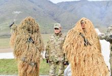 President Ilham Aliyev, First Lady Mehriban Aliyeva attend opening of military unit in Hadrut settlement (PHOTO/VIDEO)