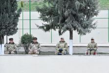 President Ilham Aliyev, First Lady Mehriban Aliyeva attend opening of military unit in Hadrut settlement (PHOTO/VIDEO)