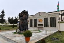 President Ilham Aliyev, First Lady Mehriban Aliyeva attend opening of military unit in Hadrut settlement (PHOTO/VIDEO)