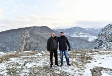 President Ilham Aliyev, First Lady Mehriban Aliyeva and family members visit Shusha (PHOTO/VIDEO)