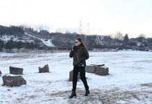 President Ilham Aliyev, First Lady Mehriban Aliyeva and family members visit Shusha (PHOTO/VIDEO)