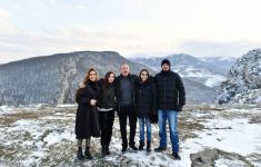 President Ilham Aliyev, First Lady Mehriban Aliyeva and family members visit Shusha (PHOTO/VIDEO)
