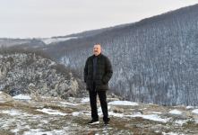 President Ilham Aliyev, First Lady Mehriban Aliyeva and family members visit Shusha (PHOTO/VIDEO)