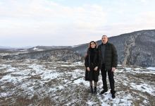 President Ilham Aliyev, First Lady Mehriban Aliyeva and family members visit Shusha (PHOTO/VIDEO)