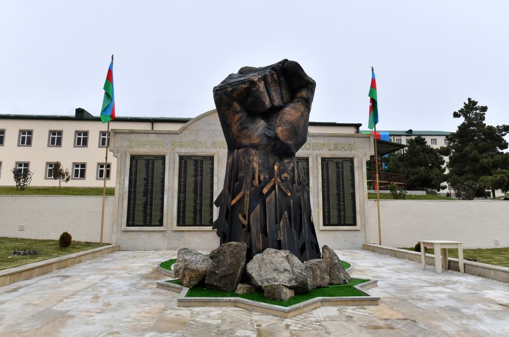 President Ilham Aliyev, First Lady Mehriban Aliyeva attend opening of military unit in Hadrut settlement (PHOTO/VIDEO)