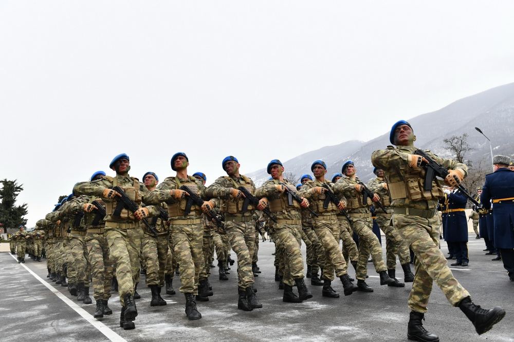 President Ilham Aliyev, First Lady Mehriban Aliyeva attend opening of military unit in Hadrut settlement (PHOTO/VIDEO)