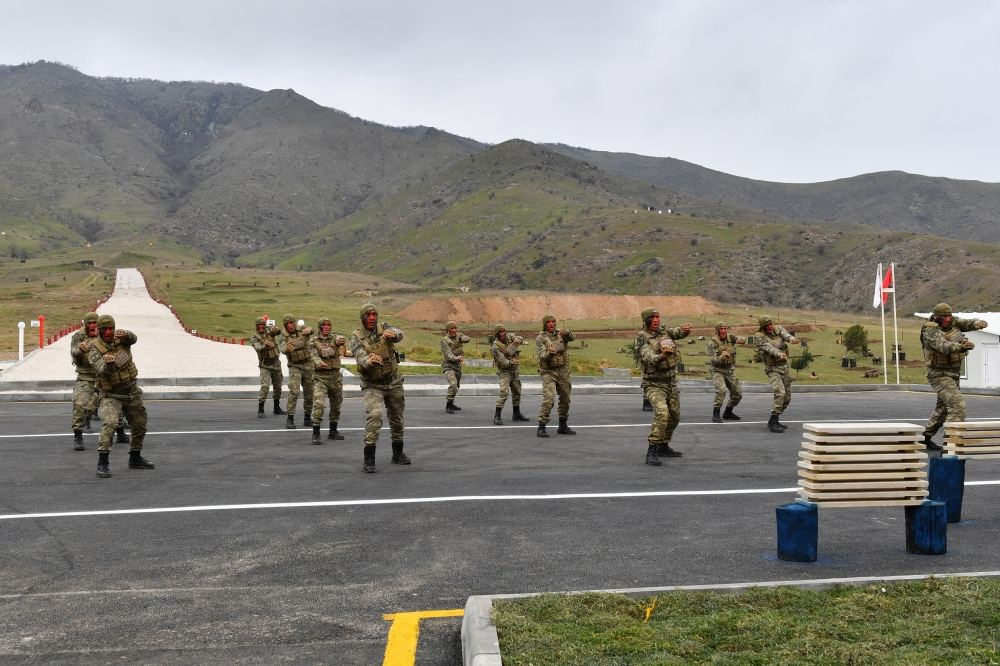 President Ilham Aliyev, First Lady Mehriban Aliyeva attend opening of military unit in Hadrut settlement (PHOTO/VIDEO)