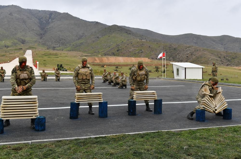 President Ilham Aliyev, First Lady Mehriban Aliyeva attend opening of military unit in Hadrut settlement (PHOTO/VIDEO)