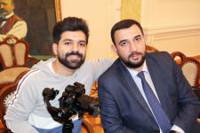 В Музее Низами Гянджеви состоялась презентация проекта Gülüm romansı в честь 880-летия великого поэта  (ВИДЕО, ФОТО)