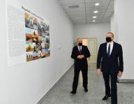 President Ilham Aliyev views new building of AZERTAC (PHOTO/VIDEO)