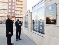 President Ilham Aliyev views new building of AZERTAC (PHOTO/VIDEO)