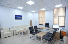President Ilham Aliyev views new building of AZERTAC (PHOTO/VIDEO)