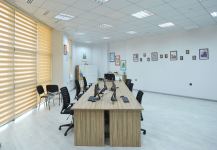 President Ilham Aliyev views new building of AZERTAC (PHOTO/VIDEO)