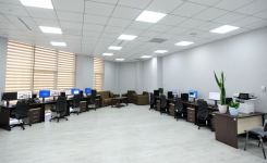 President Ilham Aliyev views new building of AZERTAC (PHOTO/VIDEO)
