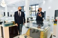 President Ilham Aliyev views new building of AZERTAC (PHOTO/VIDEO)