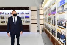 President Ilham Aliyev views new building of AZERTAC (PHOTO/VIDEO)
