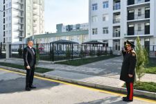 President Ilham Aliyev views apartments for martyr families and servicemen commissioned at MIDA' s Hovsan and Yasamal residential complexes (PHOTO/VIDEO)