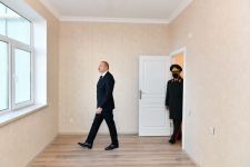President Ilham Aliyev views apartments for martyr families and servicemen commissioned at MIDA' s Hovsan and Yasamal residential complexes (PHOTO/VIDEO)