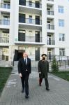 President Ilham Aliyev views apartments for martyr families and servicemen commissioned at MIDA' s Hovsan and Yasamal residential complexes (PHOTO/VIDEO)