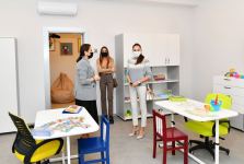 First Vice-President Mehriban Aliyeva viewed conditions created at Autism Center constructed by Heydar Aliyev Foundation (PHOTO/VIDEO)