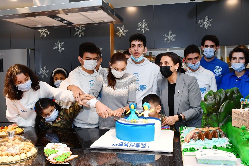 First Vice-President Mehriban Aliyeva viewed conditions created at Autism Center constructed by Heydar Aliyev Foundation (PHOTO/VIDEO)