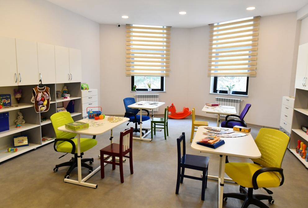 First Vice-President Mehriban Aliyeva viewed conditions created at Autism Center constructed by Heydar Aliyev Foundation (PHOTO/VIDEO)