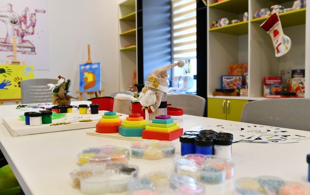 First Vice-President Mehriban Aliyeva viewed conditions created at Autism Center constructed by Heydar Aliyev Foundation (PHOTO/VIDEO)