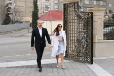 Президент Ильхам Алиев и Первая леди Мехрибан Алиева ознакомились с условиями, созданными в новом здании мечети «Ханым Фатимеи Захра» в Ени Гюнешли  (ФОТО/ВИДЕО)