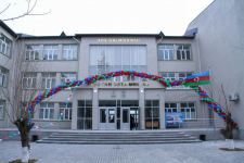 По инициативе Фонда Гейдара Алиева в Геранбое построено новое здание школы (ФОТО)