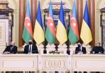 Cостоялась церемония подписания азербайджано-украинских документов с участием Президента Ильхама Алиева и Президента Володимира Зеленского (ФОТО/ВИДЕО)